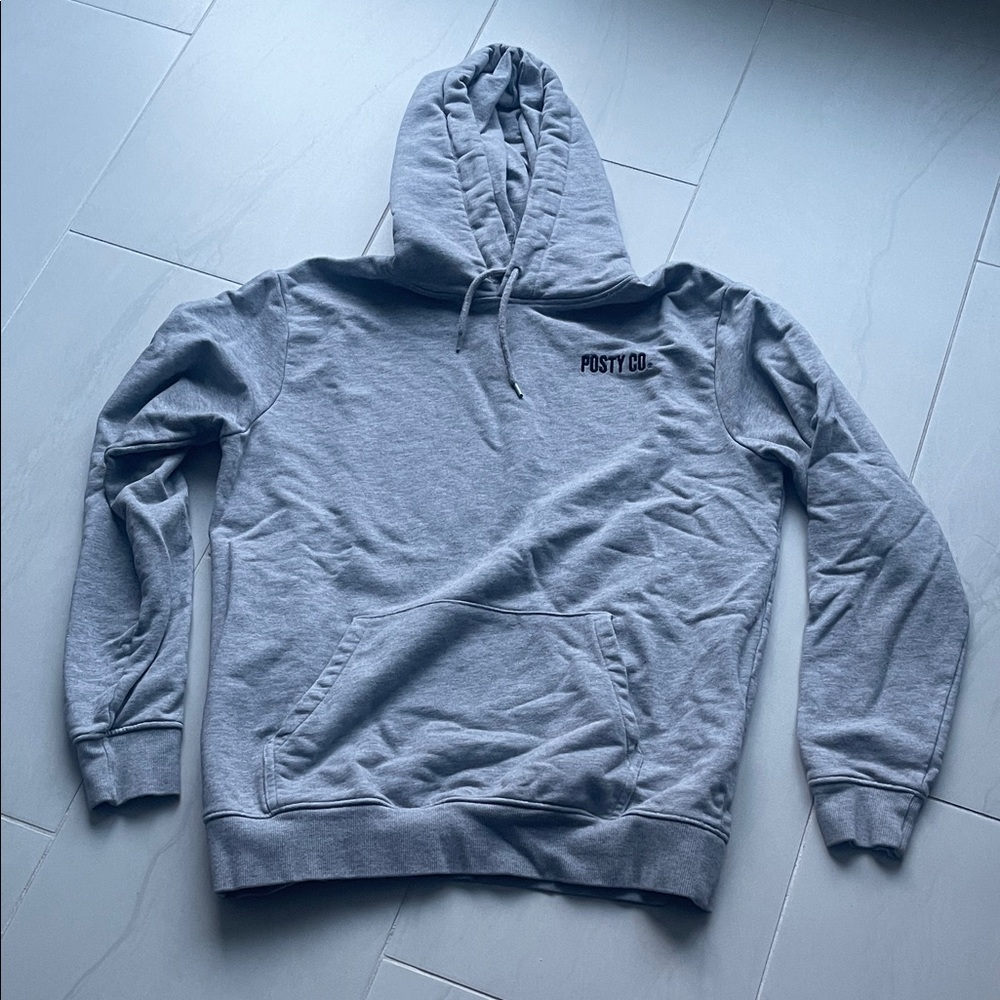 POSTY CO Gray Hoodie